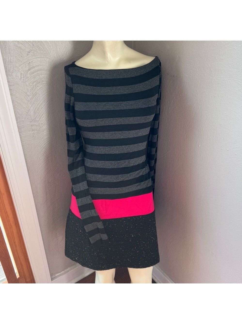 Designer wool/silk blend dress size small